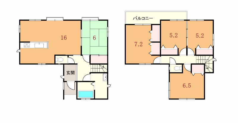 木津川市城山台1丁目の新築一戸建て