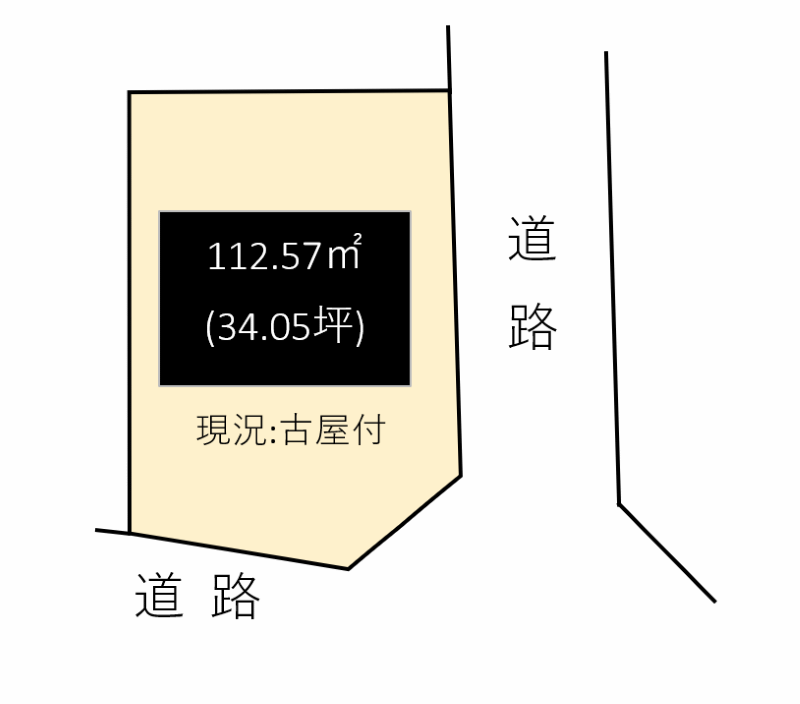 京田辺市草内西垣内の土地