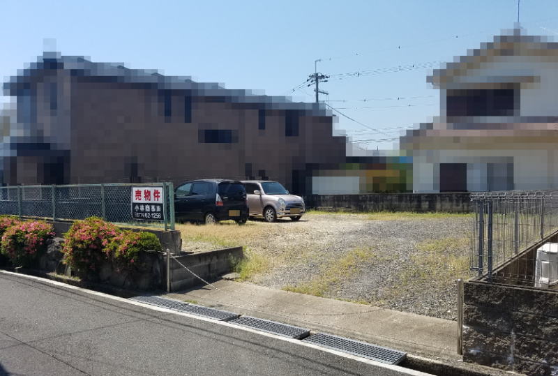 京田辺市薪長尾谷の土地