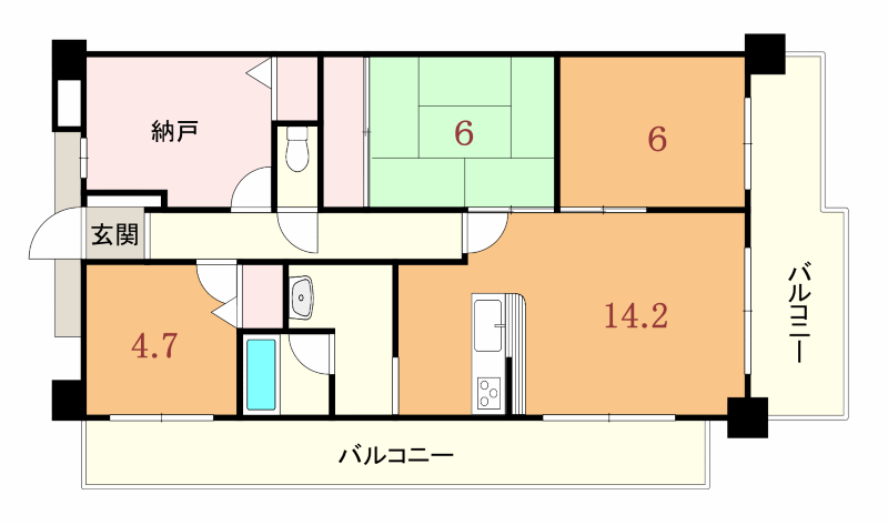 サンロイヤル新田辺アカデミア1号館