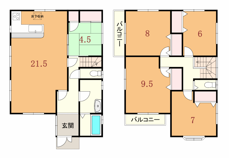 京田辺市同志社山手3丁目の新築一戸建て
