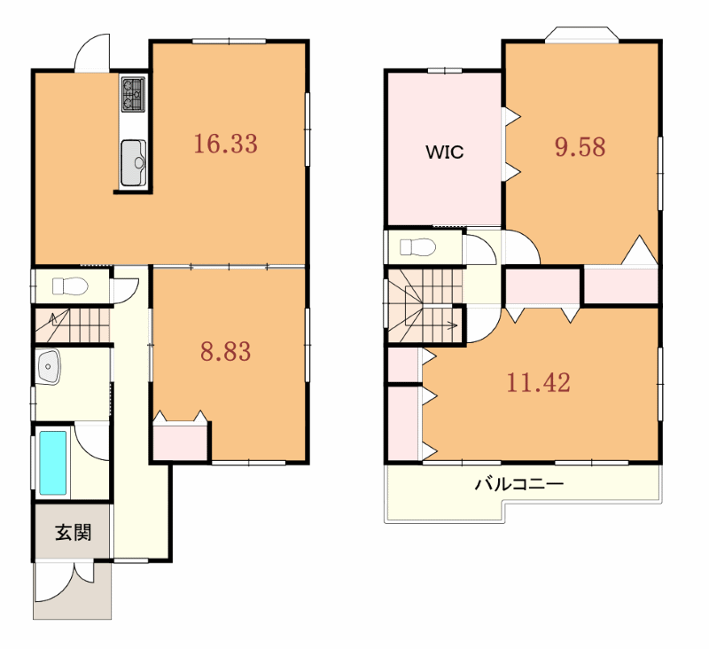 京田辺市大住責谷の中古一戸建て